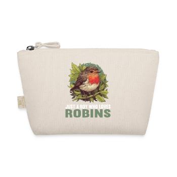 Robin Rotkehlchen - Bio-Täschchen - Natur - Vorne