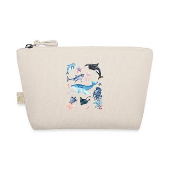 Underwater world, marine animals - Organic Pouch - nature - Front