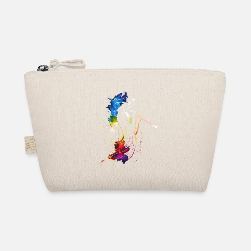 Joueur de flûte Retrowave Trousse biologique
