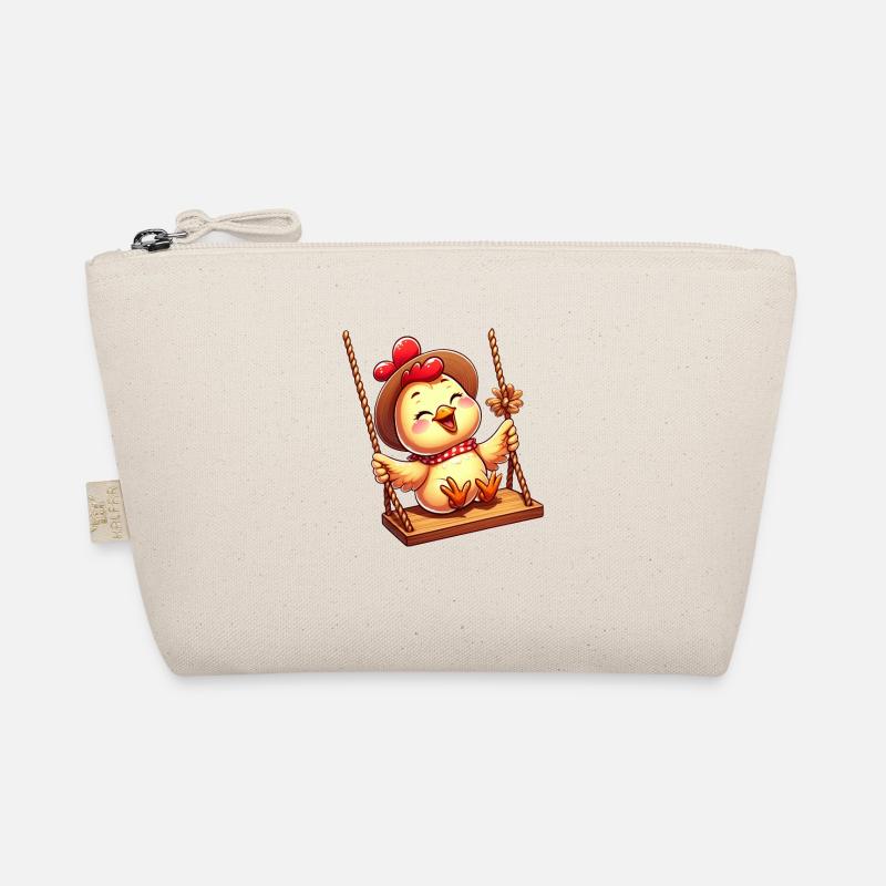 Chicken Chick Rocking Playground Joy Organic Pouch