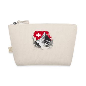 Switzerland Holidays Skiing Hiking Mountains Switzerland - Organic Pouch - nature - Front