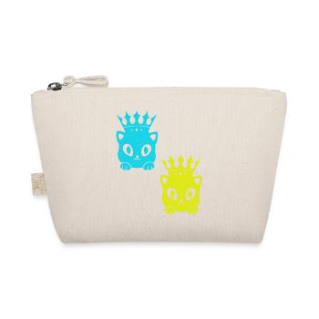 Chat Chats Rétro 80's Vintage 90's - Trousse biologique - nature - Devant
