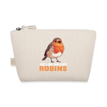 Robin Rotkehlchen - Bio-Täschchen - Natur - Vorne