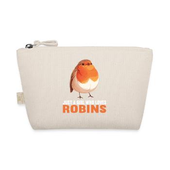 Robin Rotkehlchen - Bio-Täschchen - Natur - Vorne