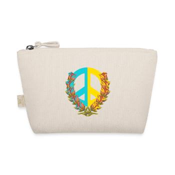 Paix Paix Ukraine Roses Fleurs Signe de la paix - Trousse biologique - nature - Devant