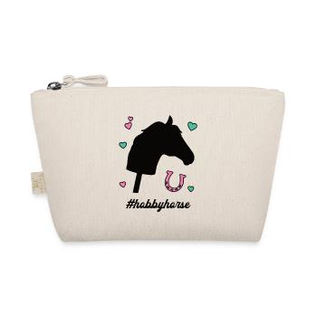 Hobbyhorse Steckenpferde Reiten Pferd Hobby Horse - Bio-Täschchen - Natur - Vorne