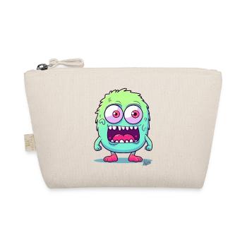 Monstre mignon et drôle - Trousse biologique - nature - Devant