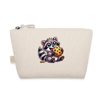 Cute Raccoon Biscuit Dessert Dessert Candy - Organic Pouch - nature - Front