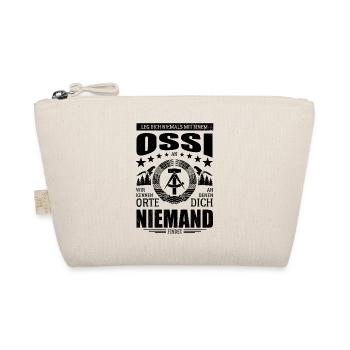 Leg dich nicht mit einem Ossi an, wir kennen Orte - Bio-Täschchen - Natur - Vorne
