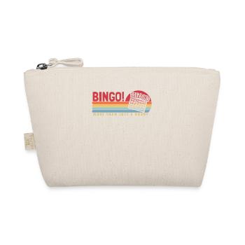 Bingo mehr als ein Hobby Caller Daubers - Bio-Täschchen - Natur - Vorne