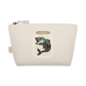 Fish Fish Angler Fishing Fishing - Organic Pouch - nature - Front