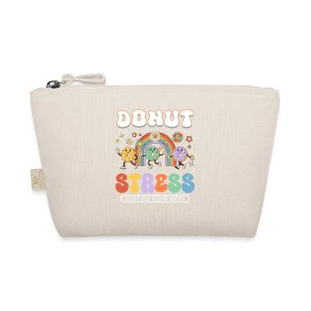 Groovy Testing Day School Outfits for All Classes - Organic Pouch - nature - Front