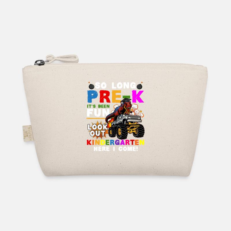 Kindergarten Abschluss Dino Dinosaur T-Rex Spaß Bio-Täschchen