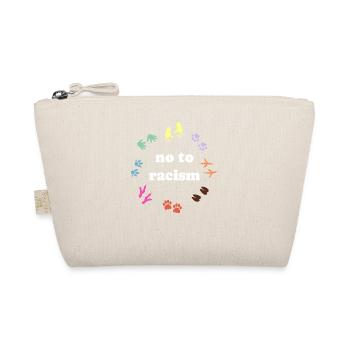 Nice "against racism" Refugees Welcome - Organic Pouch - nature - Front