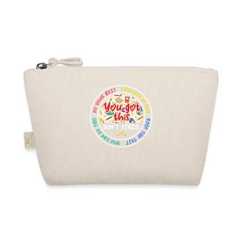 Rock the Test! Student, Pupil, Teacher - Organic Pouch - nature - Front