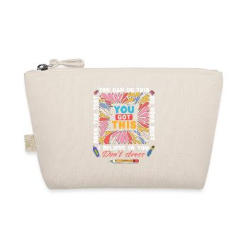 Rock the Test! Student, Pupil, Teacher - Organic Pouch - nature - Front