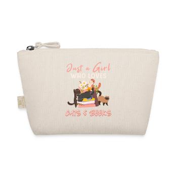 Chats, Amoureux Des Chats, Livres, Lecture, Fille - Trousse biologique - nature - Devant