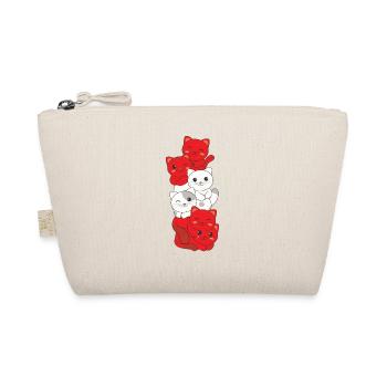 Austria flag cat German Austria cats - Organic Pouch - nature - Front