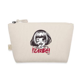 Fake Kanji: Cute, Creepy and Cheeky - Organic Pouch - nature - Front