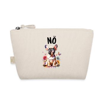 Bouledogue français disant non, amoureux des chiens - Trousse biologique - nature - Devant