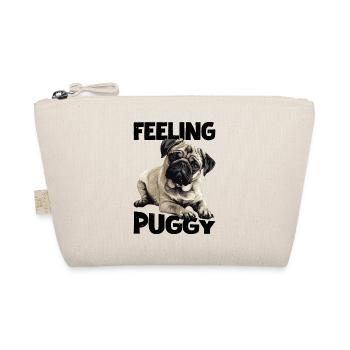 Feeling Puggy 2 - Bio-Täschchen - Natur - Vorne