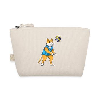 Chat Joueur de volley-ball Volley-ball - Trousse biologique - nature - Devant