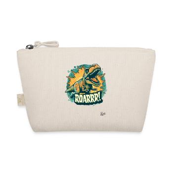 Another Rex Roar Dino Dinosaur - Organic Pouch - nature - Front