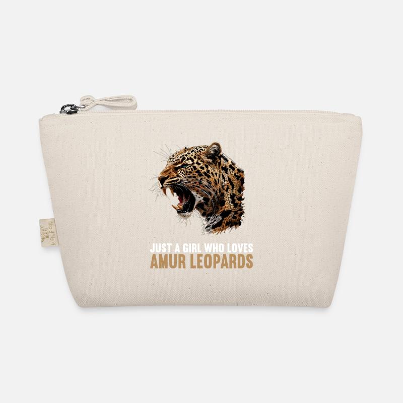 Amur Leopard Amurleoparden Amurleopard Bio-Täschchen