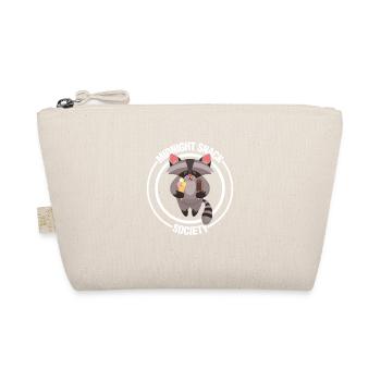 Mitternachtssnack Society Waschbär-Eis-Humor - Bio-Täschchen - Natur - Vorne