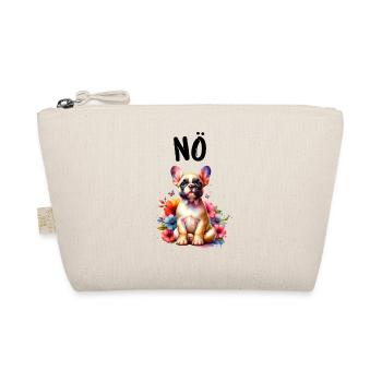 Bouledogue français disant non, amoureux des chiens - Trousse biologique - nature - Devant