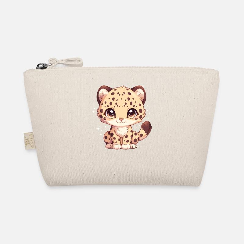 Leoparden Leopard Bio-Täschchen