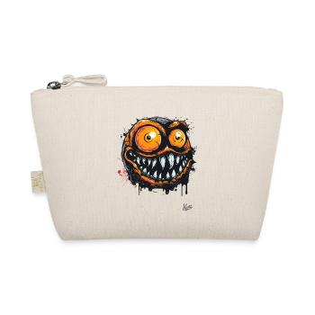 Quel visage de monstre cool et fou - Trousse biologique - nature - Devant
