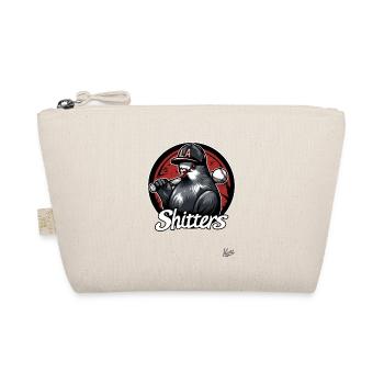 Funny parody baseball team pigeon: LA Shitters - Organic Pouch - nature - Front