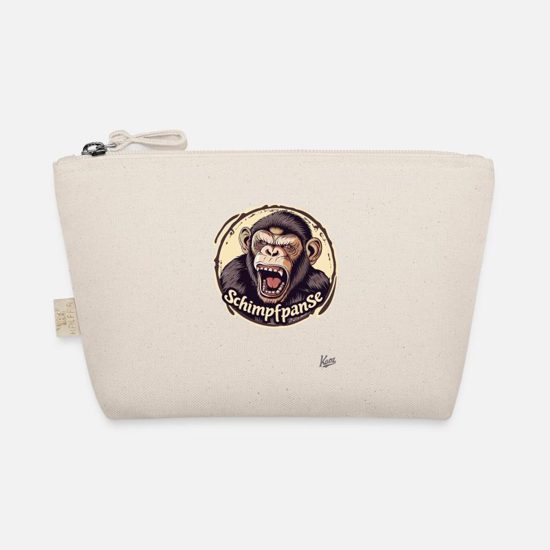 Schimpfpanse: Der schimpfende Affe Schimpanse Bio-Täschchen