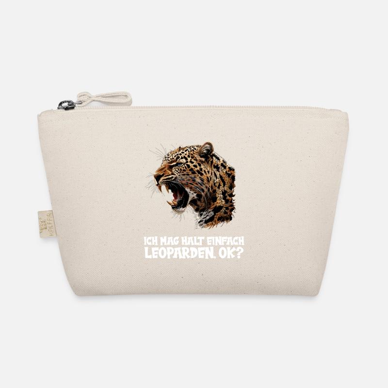 Leoparden Leopard Bio-Täschchen