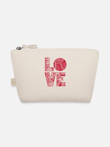 Baseball Softball Mama Love Baseball - Trousse biologique - nature