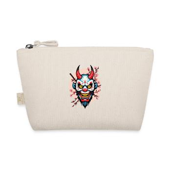 Oni Masque Démon Japonais Samouraï - Trousse biologique - nature - Devant