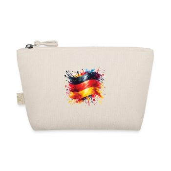 Flag Germany Flag for Sport Fan - Organic Pouch - nature - Front