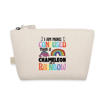I'm more confused than a chameleon - Organic Pouch - nature - Front