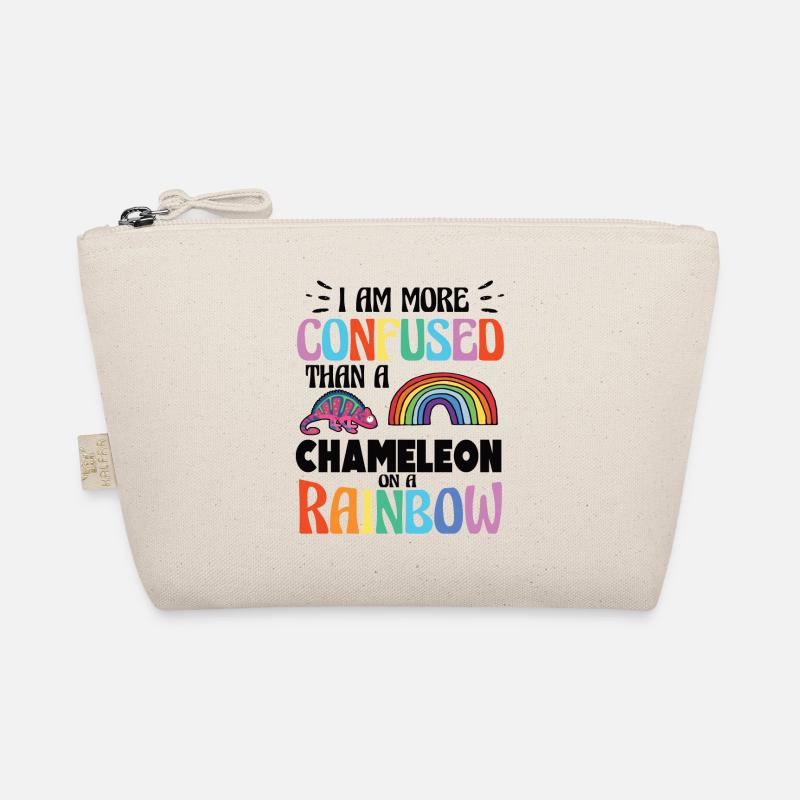 Ich Bin Verwirrter Als Ein Chamäleon Bio-Täschchen