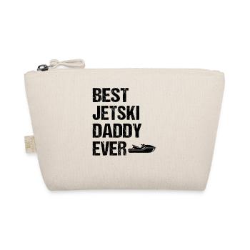 Best jetski Daddy Ever - Jetski Racing Jetski Dadd - Organic Pouch - nature - Front