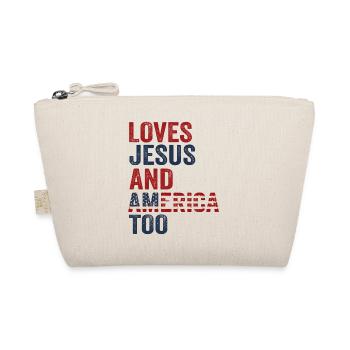 Aime Jésus et l’Amérique aussi Dieu - Trousse biologique - nature - Devant