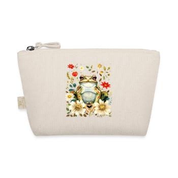 Grenouille florale Cottagecore esthétiquement mignonne - Trousse biologique - nature - Devant