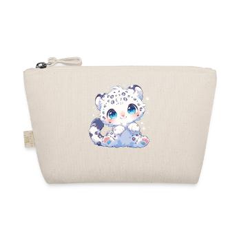 Snow Leopard Schneeleoparden Schneeleopard - Organic Pouch - nature - Front