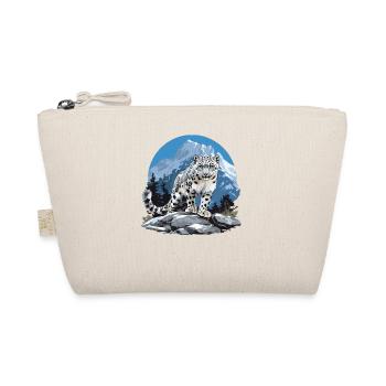 Snow Leopard Schneeleoparden Schneeleopard - Organic Pouch - nature - Front