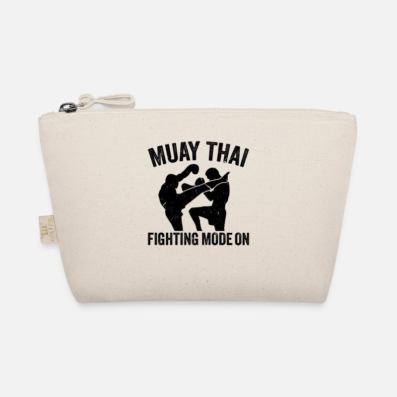 Muay Thai fighting Mode On - Thai Boxing Muay Thai Bio-Täschchen