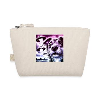 Rencontre avec un chien choqué et une invasion extraterrestre Design - Trousse biologique - nature - Devant