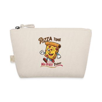 Pizza Time - Diet Humor - Organic Pouch - nature - Front