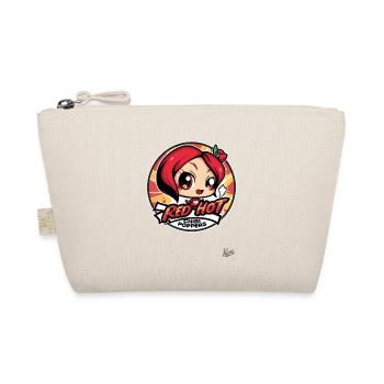 Cartoon-Girl der Red Hot Chibi Poppers - Bio-Täschchen - Natur - Vorne