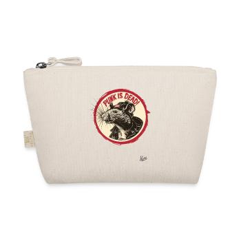 Music Punk Rat: Punk is dead - Organic Pouch - nature - Front